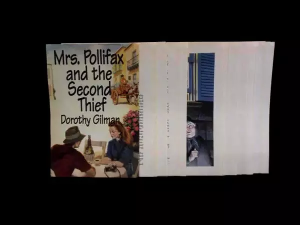 Dorothy Gilman Mrs Pollifax And The Second Thief Unbound Loose 1993 Doubleday