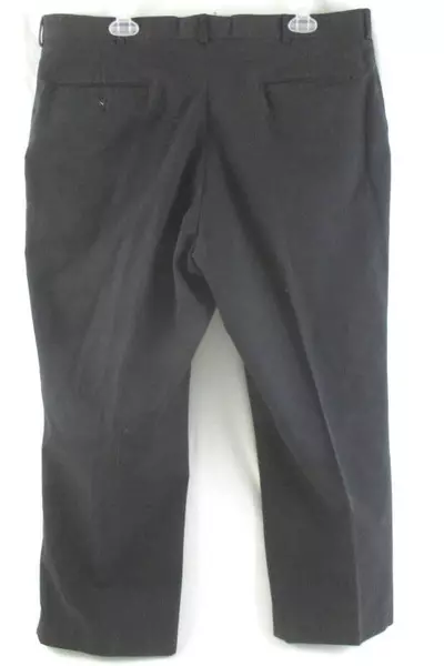 Arnold Palmer Black Causal Men's Pants Tailored See Measurements Pocket