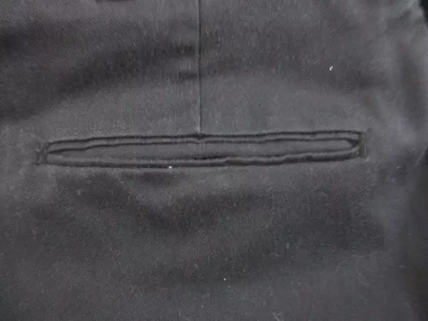 Arnold Palmer Black Causal Men's Pants Tailored See Measurements Pocket