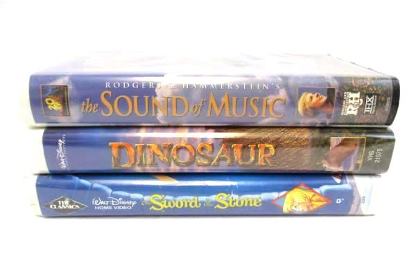 Lot of 6 Family Disney VHS 20th Century Fox Classics pre-owned