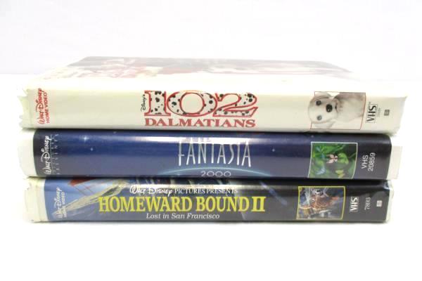Lot of 6 Family Disney VHS 20th Century Fox Classics pre-owned