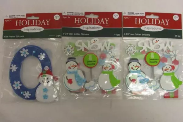 Lot of 13 Holiday Inspirations Christmas Ornament Crafting Supplies