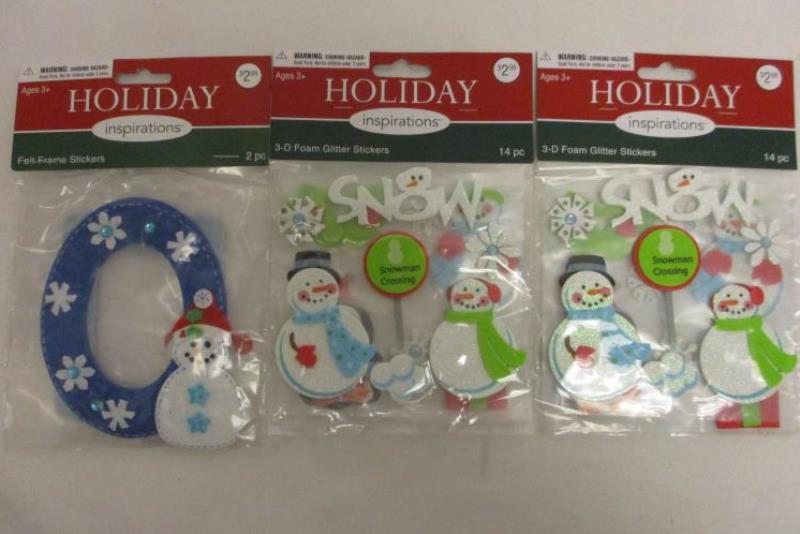 Lot of 13 Holiday Inspirations Christmas Ornament Crafting Supplies