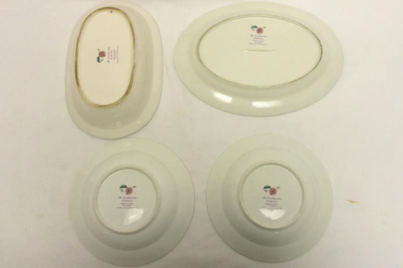 Lot of 4 Castlegarden Collection Serving Plates by Citation Replacement Dishes