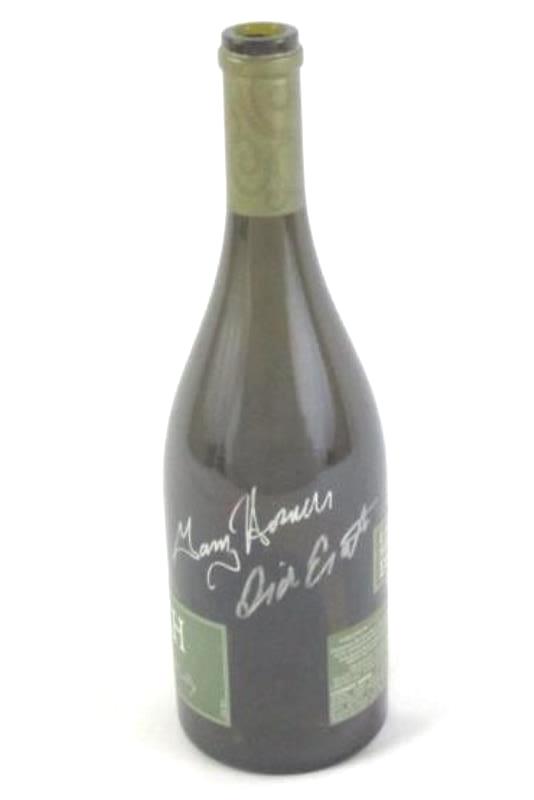 Signed Erath Empty Wine Bottle Pinot Noir 2002 Gary Horner Dick Erath