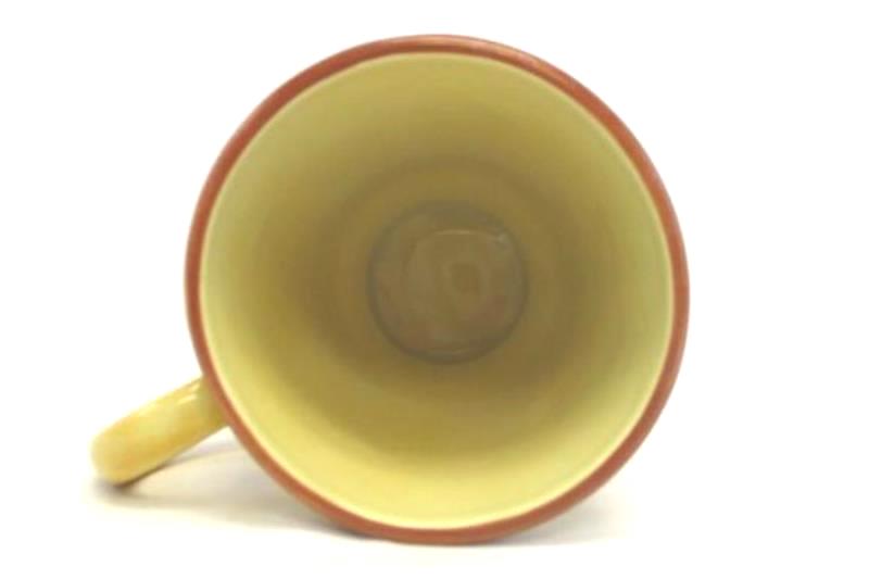 Set of 2 Fitz and Floyd Del Vino Grapevine Coffee Cups Mugs Pedestal Handle