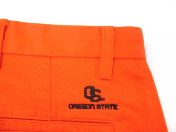 Dockers Game Day Pants Oregon State Beavers Orange Black Men's Size 32 x 30