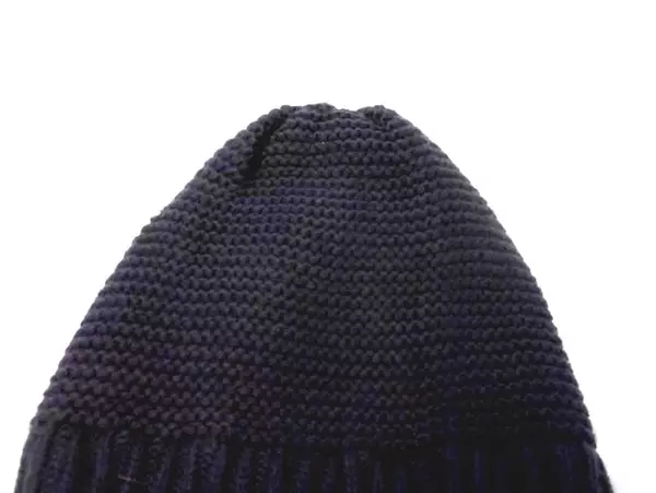 Lot of 2 The North Face Beanies One Size Purple Black Knit Crochet