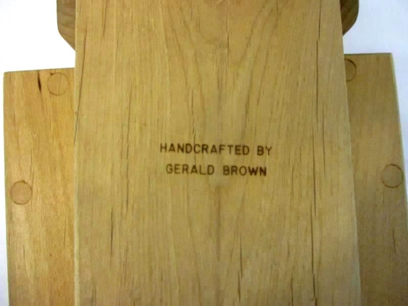 Vintage Wooden Dump Truck Toy Working Large Handcrafted