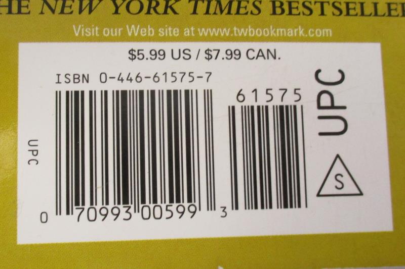 David Baldacci The Christmas Train Paper Back Novel Warner Books 2002