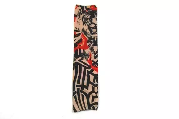 Lot of 6 Fright Factory Tattoo Sleeves Slip On Body Art