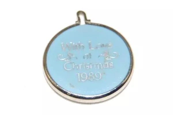 1989 Hallmark Keepsake Mini MOTHER with SWAN Design Miniature Ornament QXM564-5