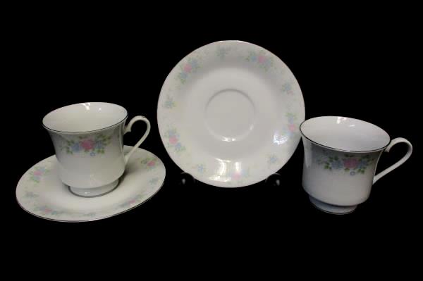 12 Piece China Garden Prestige Jian Shiang Service Set for 2 House Warming Gift