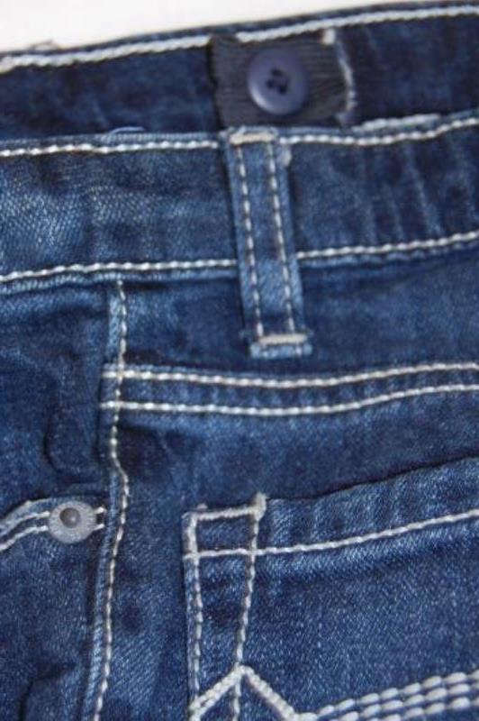 Mossimo Jeans Girl's Jeans Size 6 Dark Blue Denim Adjustable Waist
