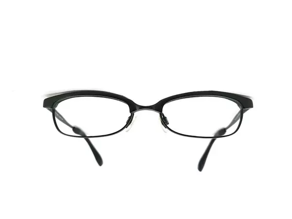 BEVEL Browline Eyeglass Frame 9504 Lex Luthor Made in Japan with Case and Cloth