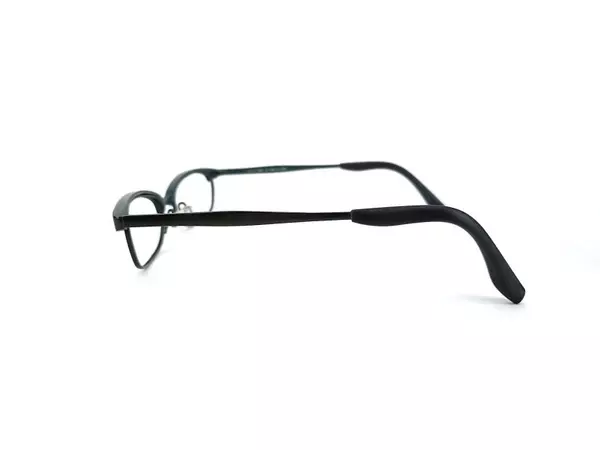 BEVEL Browline Eyeglass Frame 9504 Lex Luthor Made in Japan with Case and Cloth