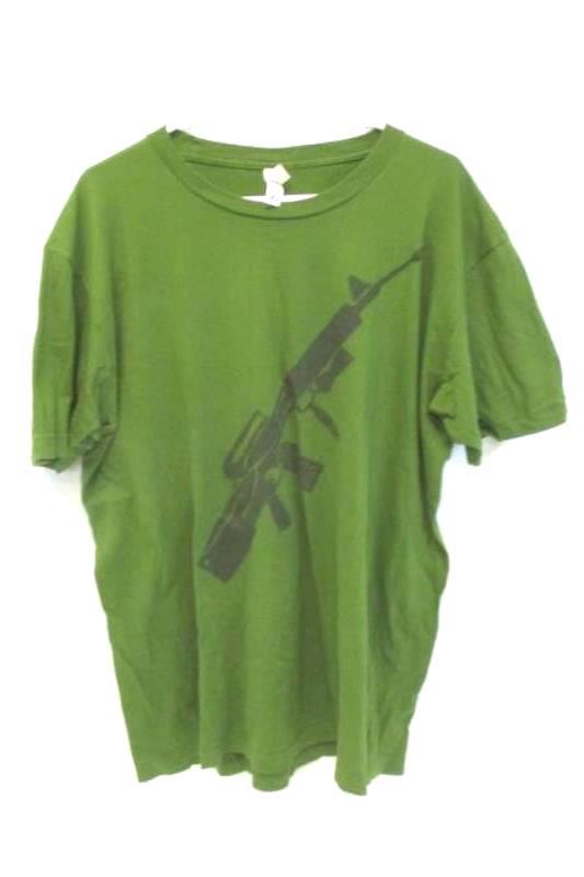 Lot of 2 Men's Green Tee Banana Republic Woot Graphic Print Shirts Size XL