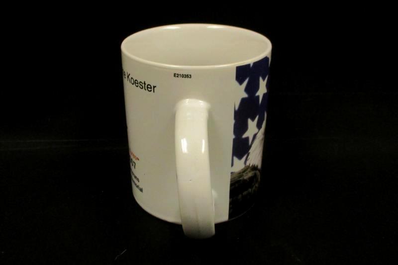 American Veterans Disabled for Life Memorial USA Flag Mug FREEDOM Is Not FREE