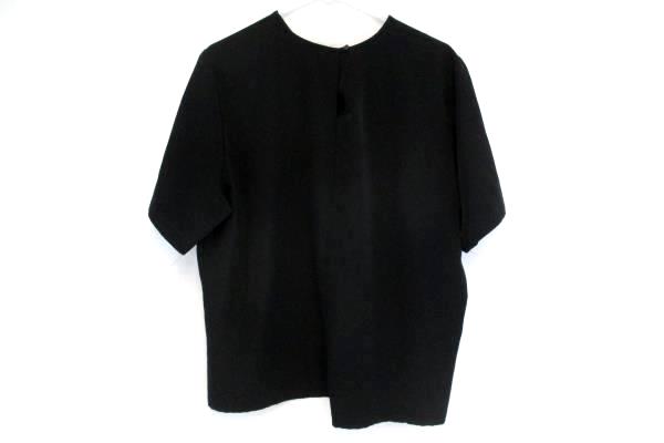 Vintage Witt Collection Women's Sophisticated Blouse Solid Black 18W Business