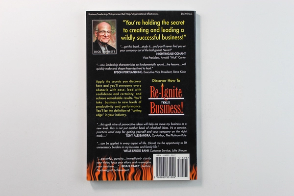 Re-Ignite Your Business Dick Barnett 1997 Confident Leader Press Paperback Book