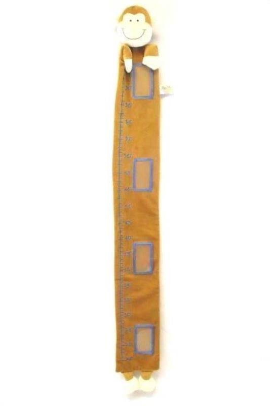 Dan Dee Collector's Choice Plush Monkey Growth Height Chart With Photo Pockets