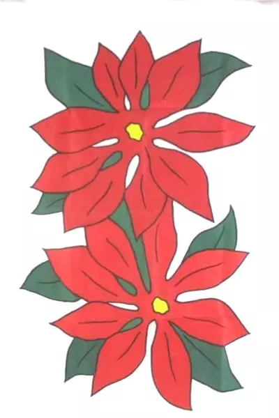 Lot of 2 Holiday Yard Flags The Flag Factory Christmas Goose Poinsettia