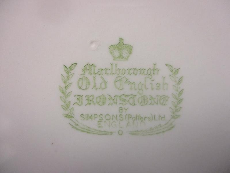 Simpson Pottery Marlborough Old English Dinner Plate Fruits Hazel Nuts 10.5in