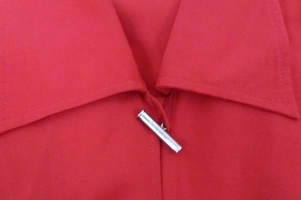 Blushe Impressions Red Long Sleeve Career Blouse T Buttons Women's 16
