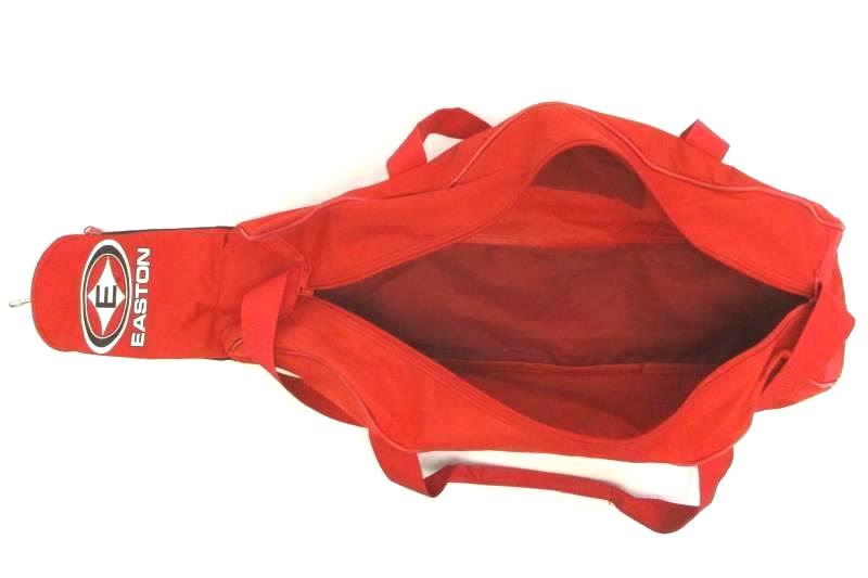 Easton Sports Baseball Carry All Duffle Bag Red Black 32in Handle No Back Strap