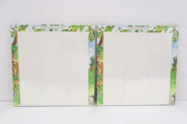 Set of 2 R.W. Alley Photo Frames 3" by 3" Michel Publishing Children's NEW