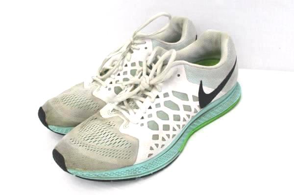 NIKE Zoom Pegasus 31 Women's Size 10 Gray Green Running Shoes 654486-103
