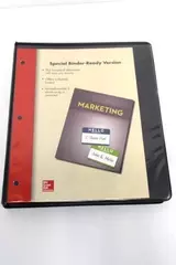 Marketing Textbook McGraw Hill Special Binder Ready Version Hunt Mellow 
