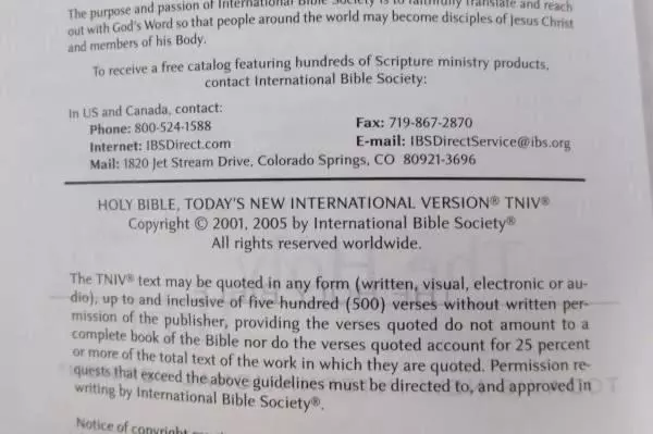 Youn Young Life Road to Real TNIV Holy Bible Journey Deep World According to God