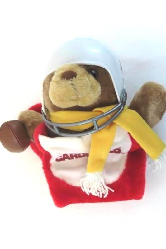 Team NFL Cardinals Teddy Bear Christmas Stocking Helmet Scarf Football
