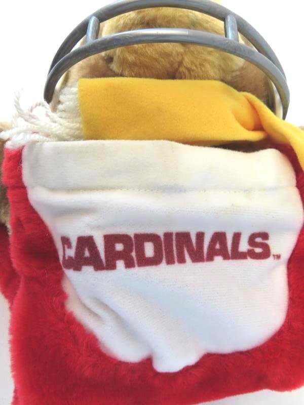 Team NFL Cardinals Teddy Bear Christmas Stocking Helmet Scarf Football