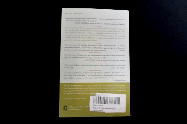 Abraham The First Historical Biography David Rosenberg Abraham Lincoln PB