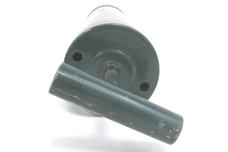 Vintage Metal Air Pump Hand Green Inflate Tire Japan No Tip