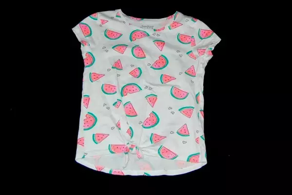 Lot of 4 Girl's Tops Size Medium Cat & Jack Jumping Beans Super Blue Pink