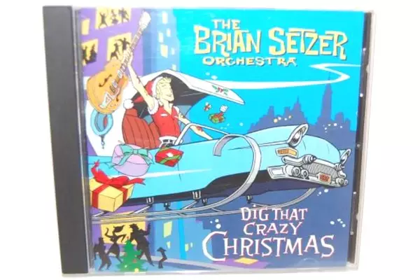 Dig That Crazy Christmas Audio CD By Brian Setzer Orchestra 2005 Surfdog Inc