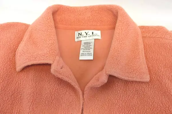 NYL New York Laundry Coral Pink Sweater Top Women's Size Small Salmon Color