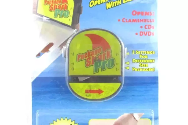 Lot of 2 Package Shark Pro with Bonus Electric Scissors Retail Package Openers