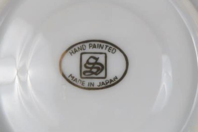 Hand Painted S.S. Iridescent China Tea Set For Six From Japan Geisha Girls