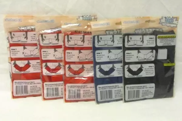 Lot of 5 It's Academic One Size Fits All Stretchy Book Covers Protectors School