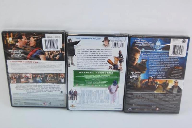 Lot Of 3 Sealed DVDs Ghost of Girlfriends Past Fargo Shooter Mark Wahlberg