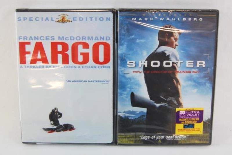 Lot Of 3 Sealed DVDs Ghost of Girlfriends Past Fargo Shooter Mark Wahlberg