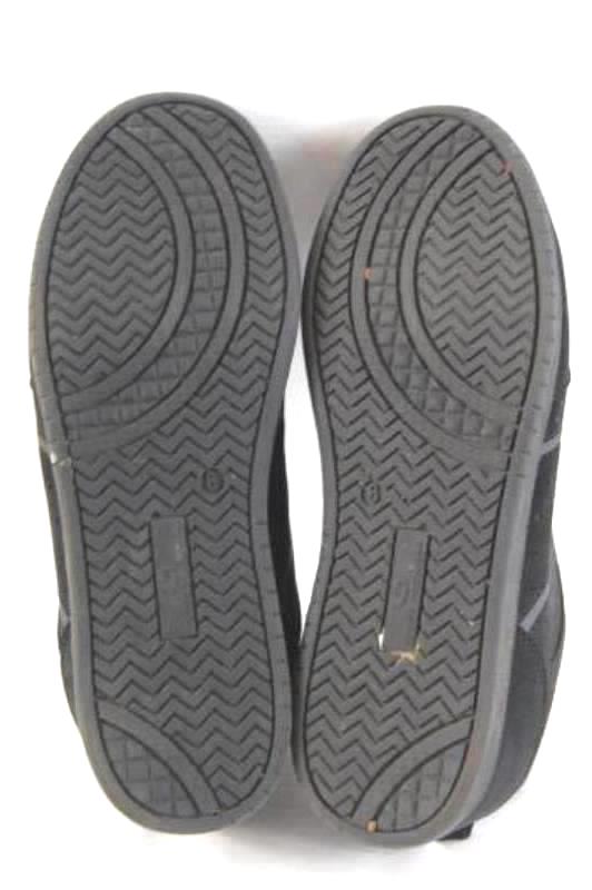 Cross Trekkers Black Lace Up Sneakers Men's Size 8 Round Toe Black