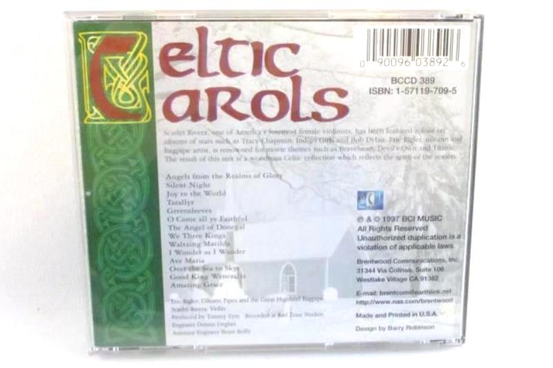 Celtic Carols Christmas CD Eric Rigler 1997 BCI Music Silent NIght Greensleeves