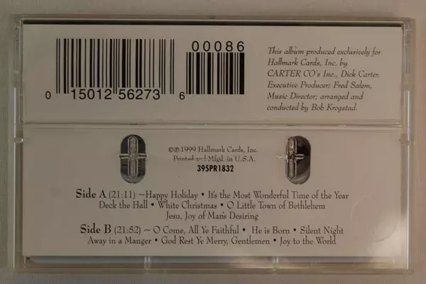 Listen! It’s Christmas Johnny Mathis Ce Ce Winans London Symphony Cassette Tape