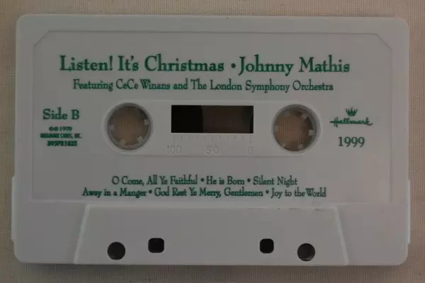 Listen! It’s Christmas Johnny Mathis Ce Ce Winans London Symphony Cassette Tape