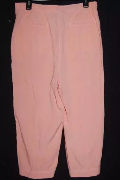 Koret Brand Pants Coral Pink Women's Size 14 Pockets Semi Elastic Waistband